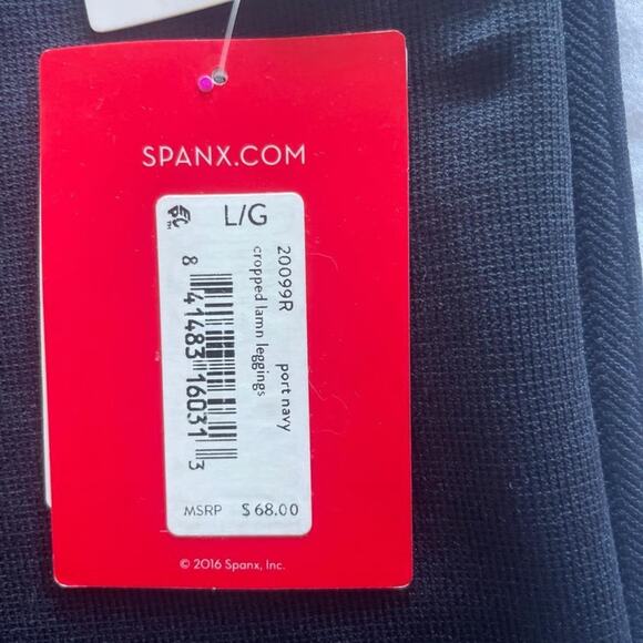 SPANX Look At Me Now Cropped Legging NWT - Picture 5 of 5